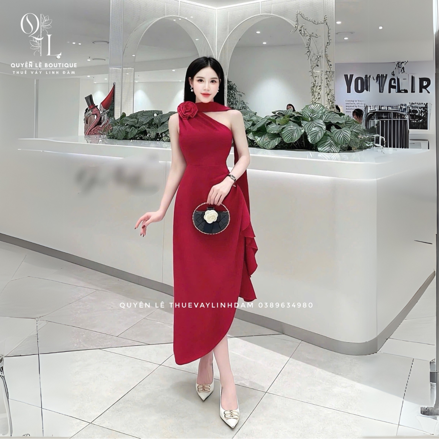 Tiệc dài đỏ