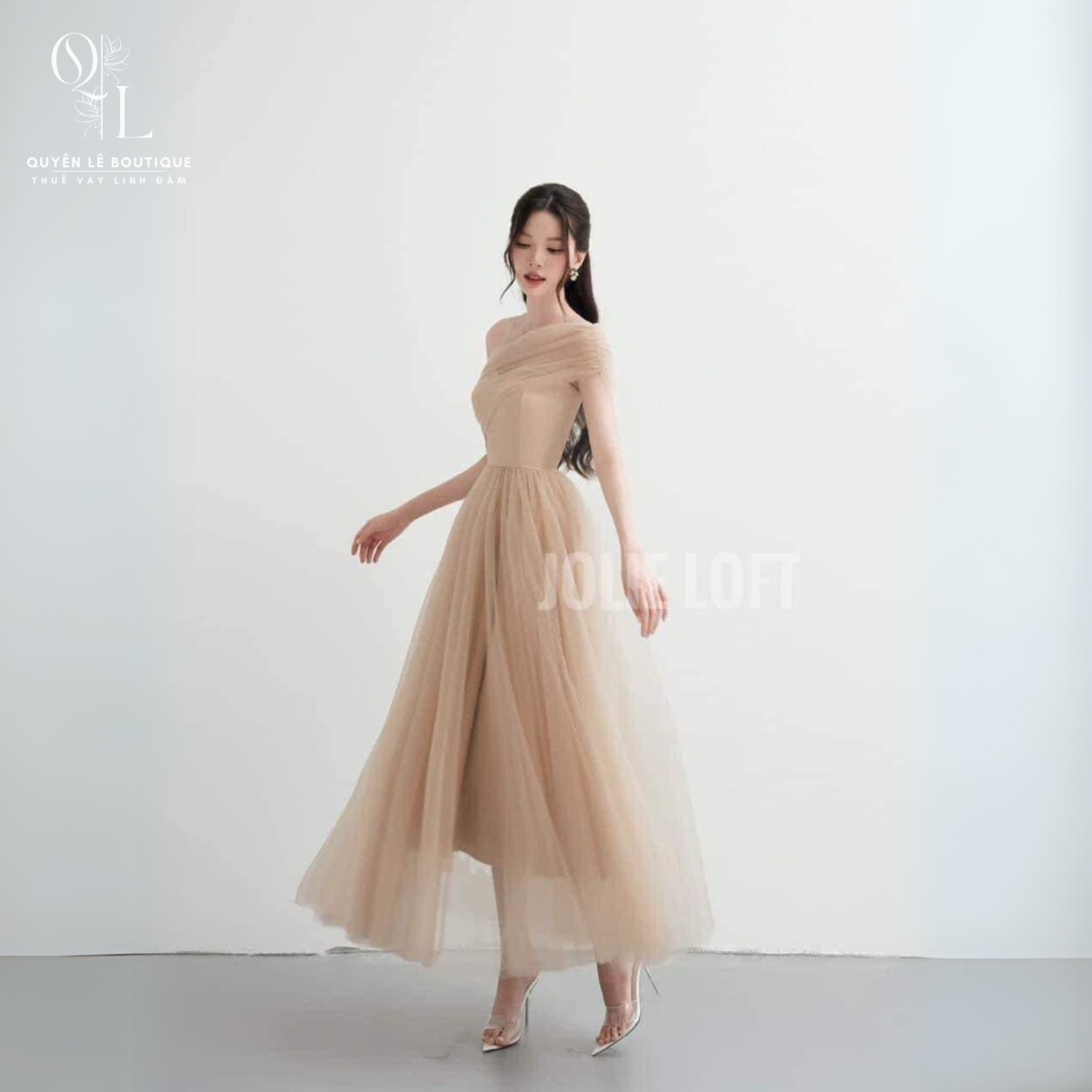 2062 Tiệc dài cc nâu