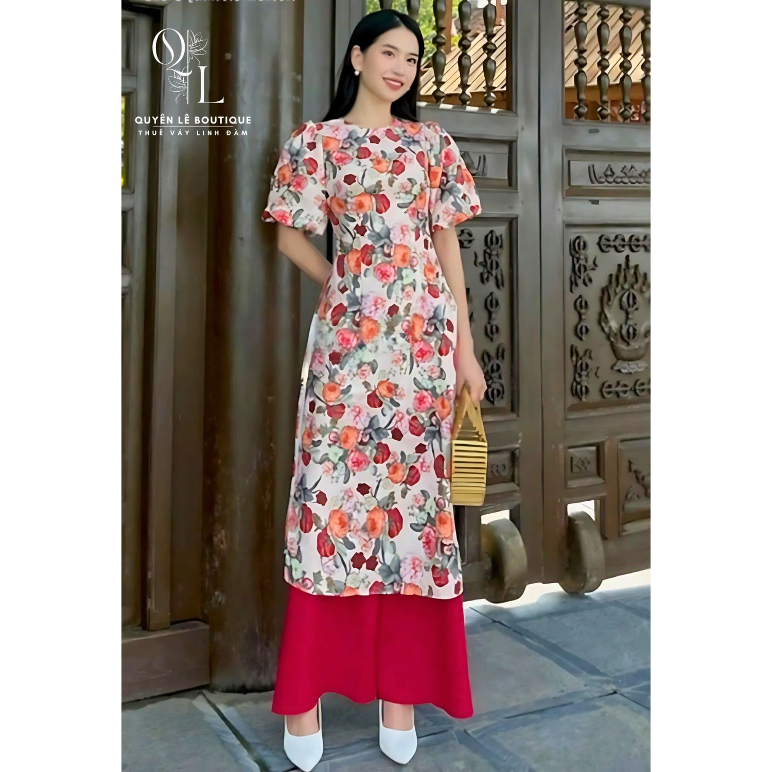 576 Áo dài cam nhiều màu