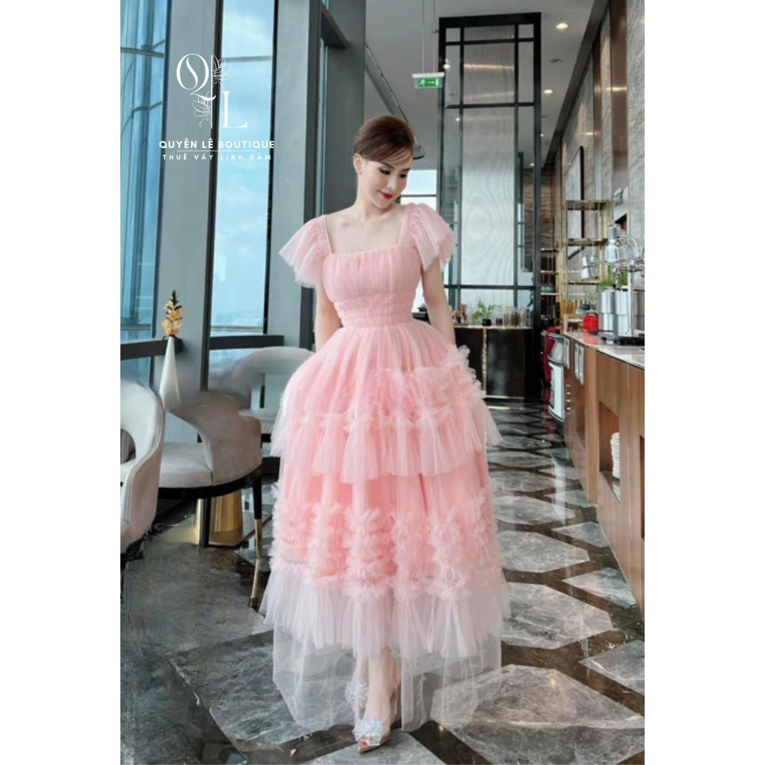 1003 Du lịch dài hồng voan bèo