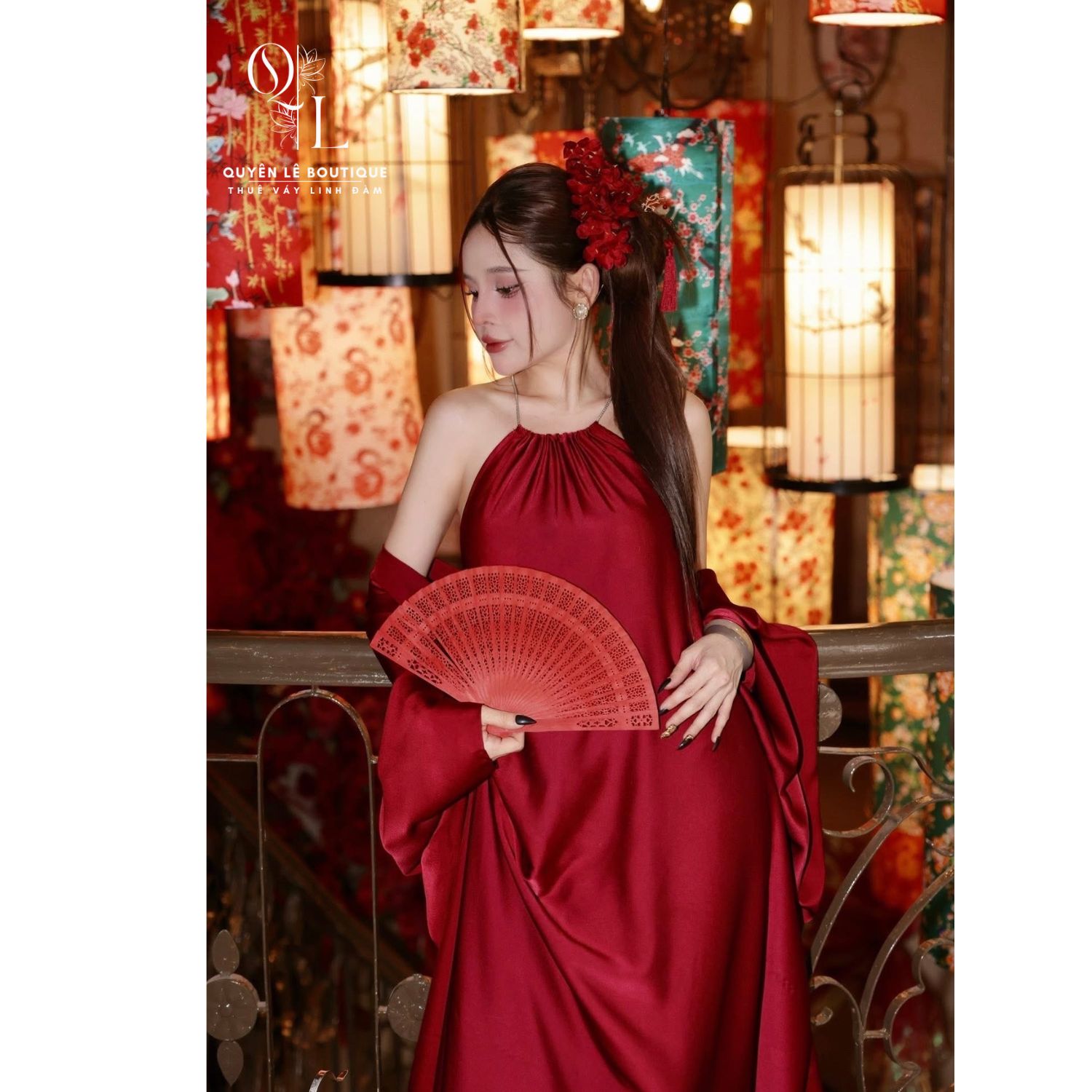 3665 set yếm đỏ