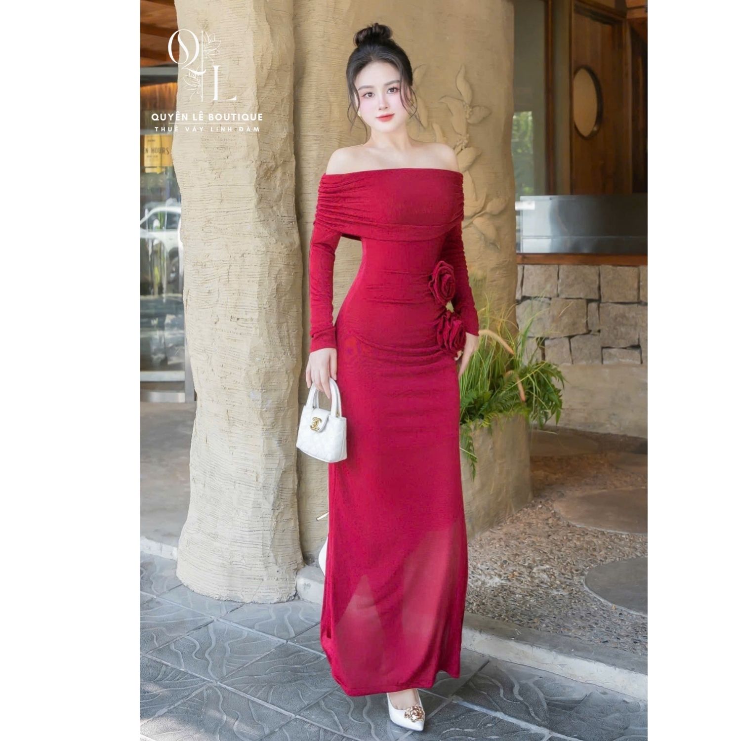 3896 td đỏ dài tay