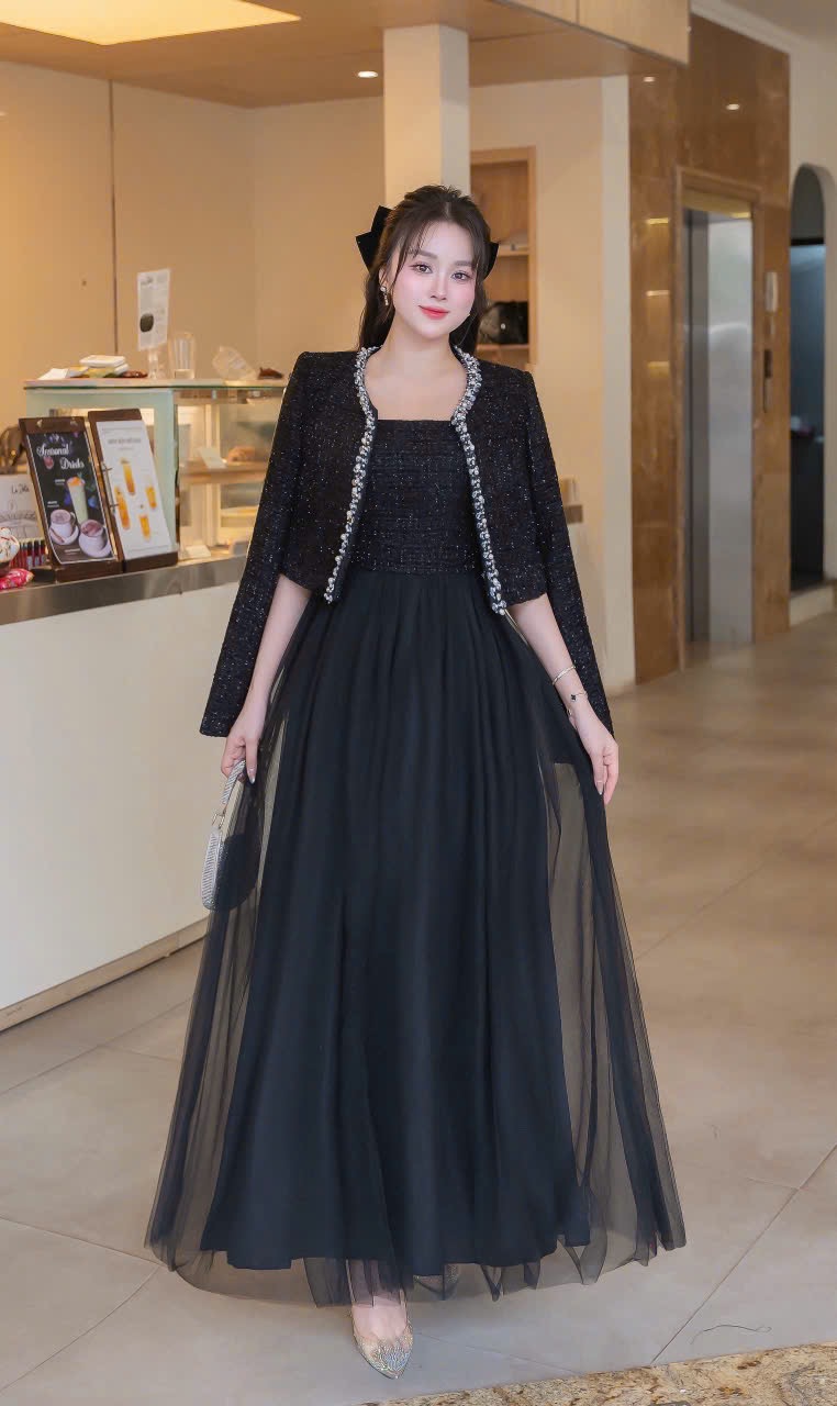 3955 td set đen szs