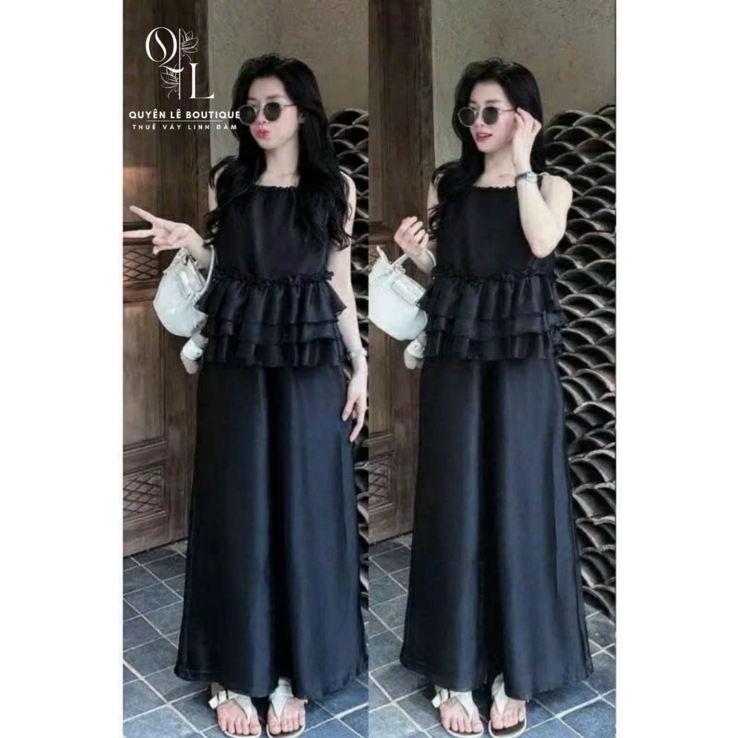 4809 Dld set đen FreeSize