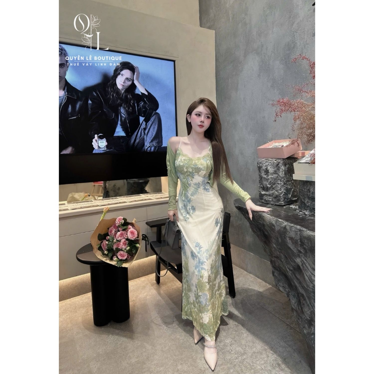 4835 Dln set xanh Size S,M