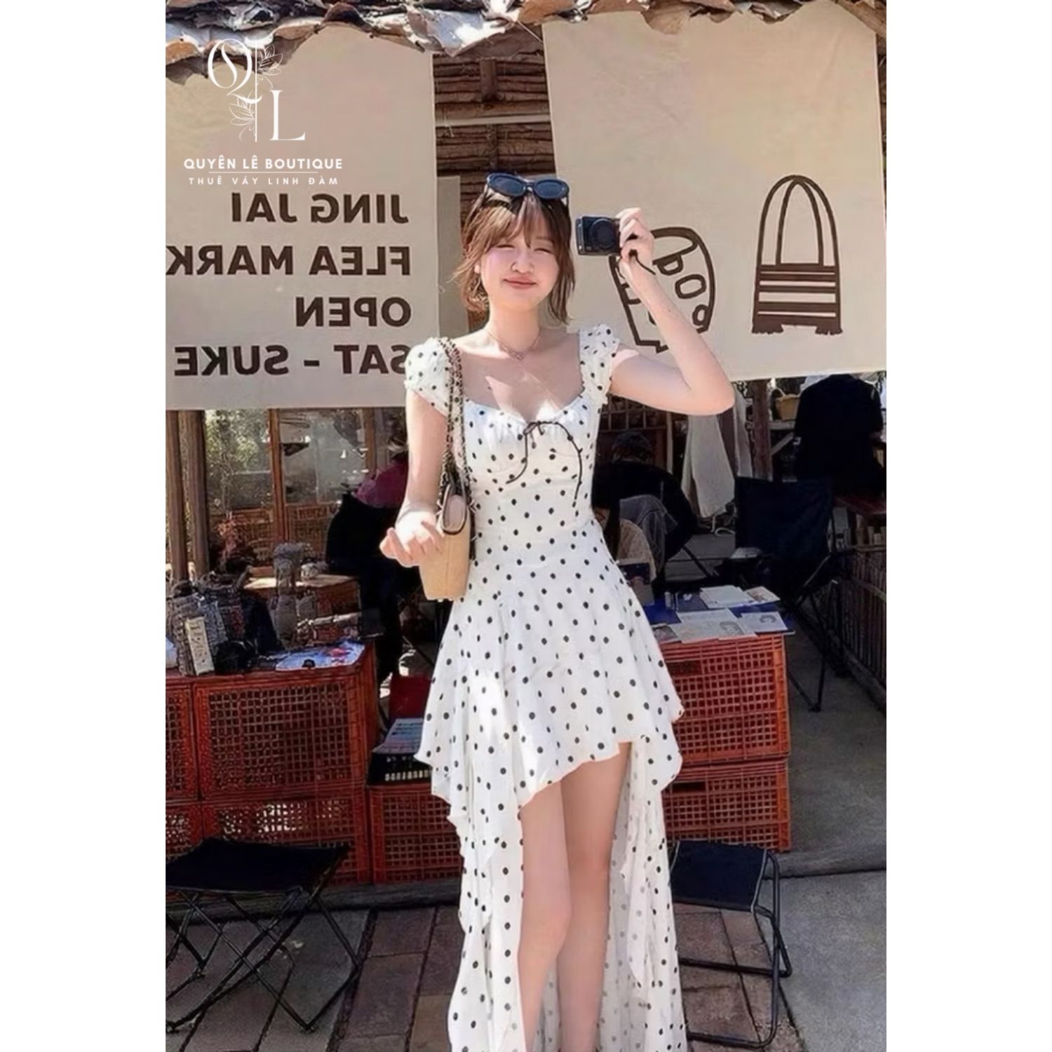 4976 dld trắng chấm bi S,M