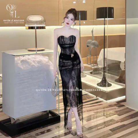 2853 Tiệc dài đen