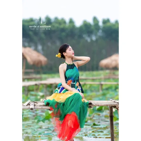 1734 set yếm nhiều màu