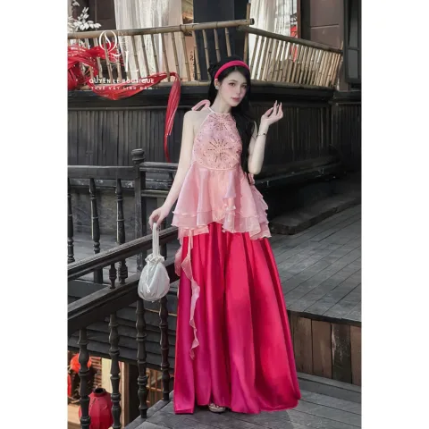 2687 yếm hồng size s
