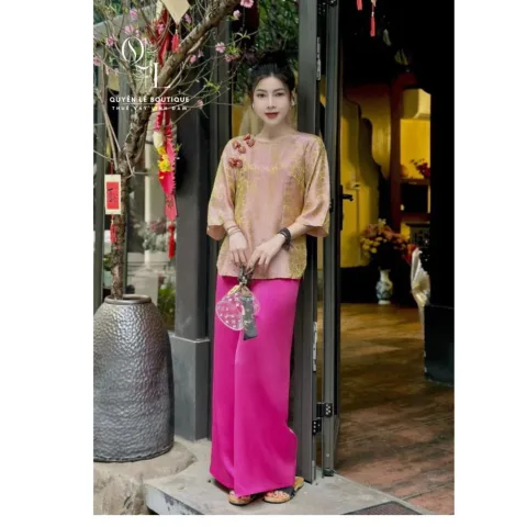 Pháp phục tím lục ngọc