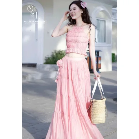 3237 dld hồng set yếm