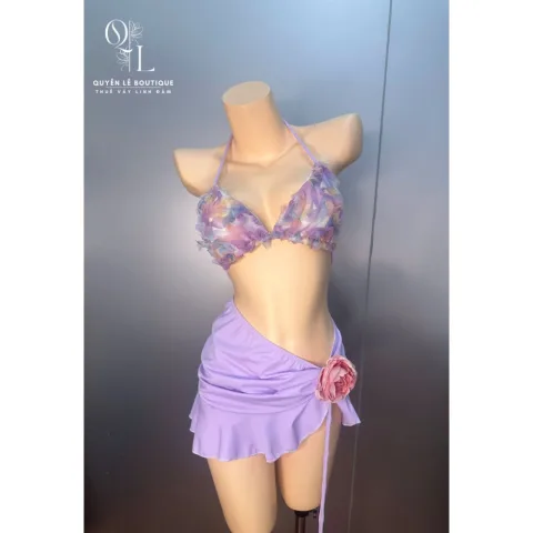 4855 bikini tím