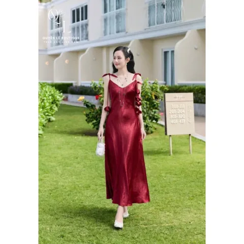 5004 dld váy đỏ S,M