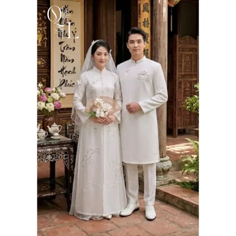 Ad trắng cô dâu Size M