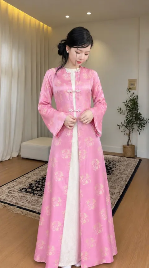 5885 ad hồng szS,XL,2XL