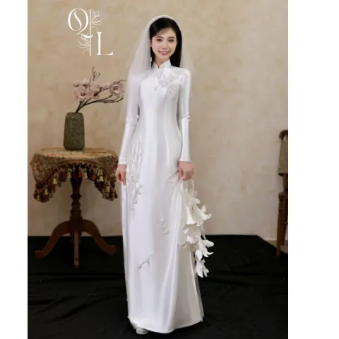 Ad trắng cô dâu Size L,XL