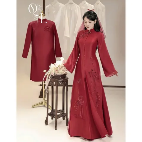 Ad đỏ cô dâu Size L